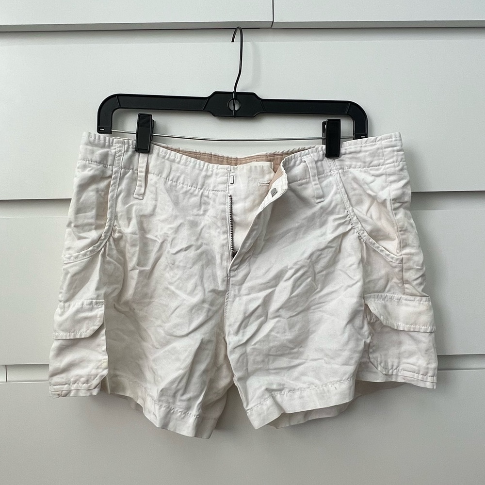 White shorts banana republic